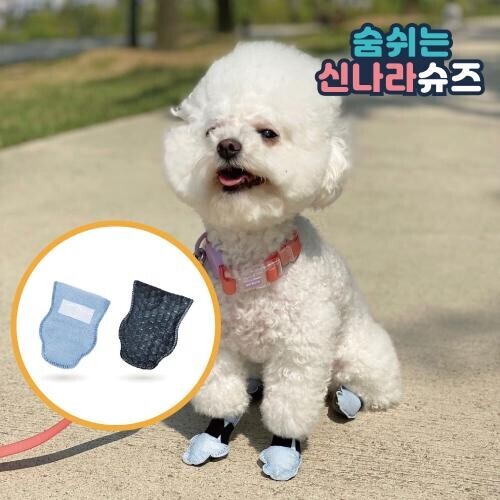 펫도매,와우 숨쉬는 신나라슈즈(핑크/80매)