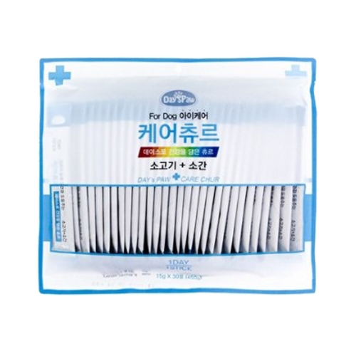 펫도매,데이스포 강아지 케어츄르 소고기&소간(눈,장건강) 30P