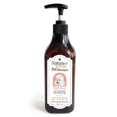 펫도매,네이처펫샴푸 화이트500ml
