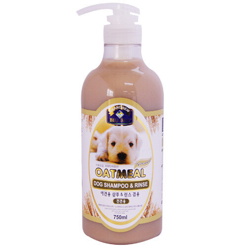 펫도매,[뉴벨버드] 오트밀 샴푸린스 750ml