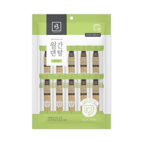 펫도매,브리더랩_월간덴탈 장건강 (10g*30개입)(온라인가 11900원 준수)