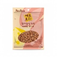 펫츠루트 셰프요리 닭가슴살 치즈 한입스낵 400g