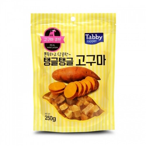 펫도매,테비 탱글탱글 고구마 큐브 250g