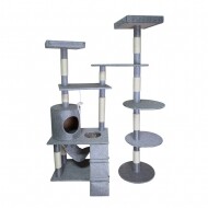 [레츠펫] 캣타워 LP-900 그레이 높이 :158cm  / 넓이 115cm