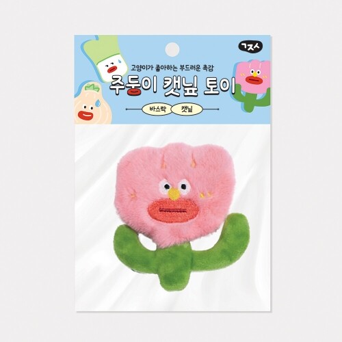 펫도매,주둥이 캣닢 토이(주둥 선인장)