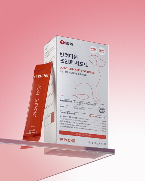 펫도매,10+1증정행사![농심 반려다움] 관절영양제 조인트 서포트 (150g/10gx15개입)