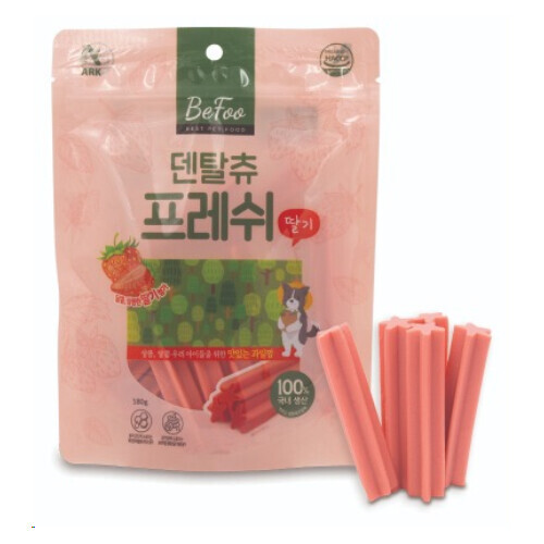 펫도매,【매장】 베푸 덴탈츄프레쉬180g (딸기)