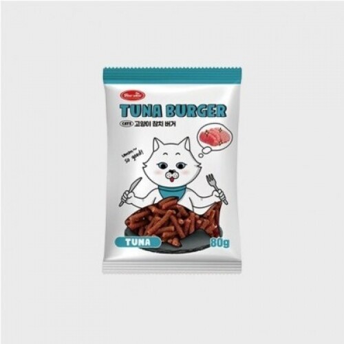 펫도매,바우와우) 참치버거 80g