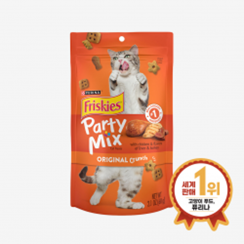 펫도매,퓨리나 프리스키 파티믹스 오리지날 60g
