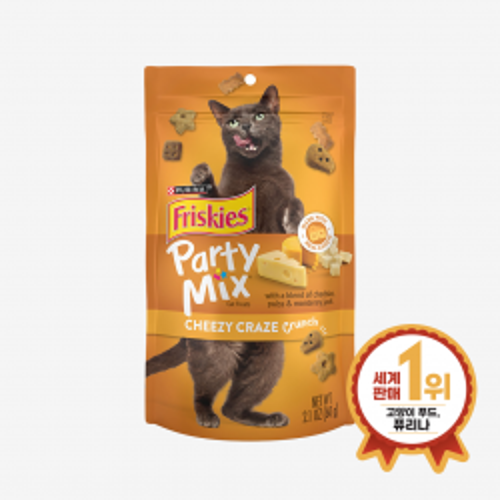 펫도매,퓨리나 프리스키 파티믹스 치즈크레이지 60g