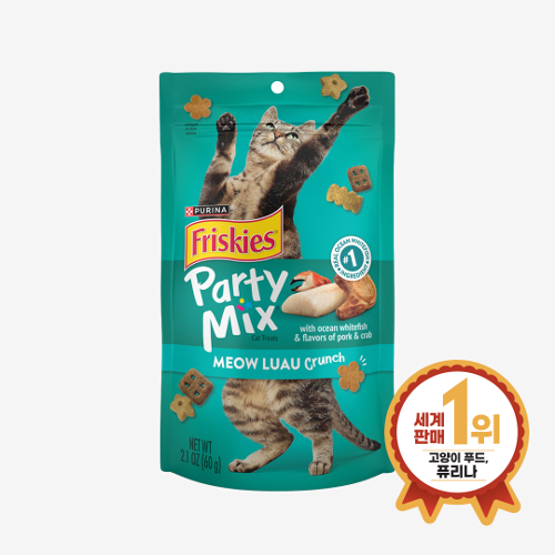 펫도매,퓨리나 프리스키 파티믹스 미야오 60g