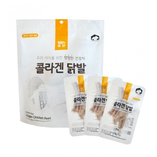 펫도매,◆[펫러닝] 콜라겐 닭발(30g) 12개입