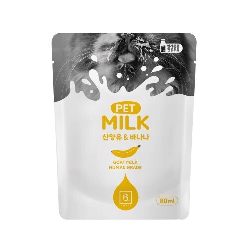 펫도매,브리더랩 산양유 펫밀크 바나나 80ml
