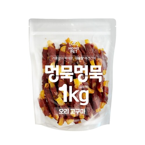 펫도매,【매장】멍묵멍묵 사사미 대용량 육포(1kg/오리고구마)