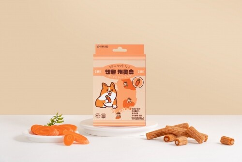 펫도매,★오프전용★[파머스러브펫] 가수분해 덴탈 캐롯츄 12p