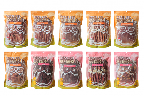 펫도매,치킨나라오리공주 1kg 10종