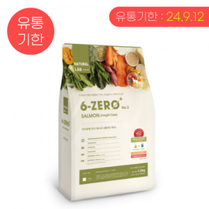 [네츄럴랩] 6제로 고양이사료 03 연어 웨이트 케어 (1.2kg)