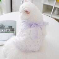 【매장】하트 시스루 나시 민소매 원피스 강아지 여름 옷