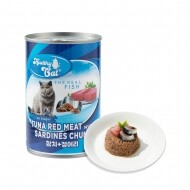 헬시캣 고양이캔 400g 참치+정어리 12개 1박스