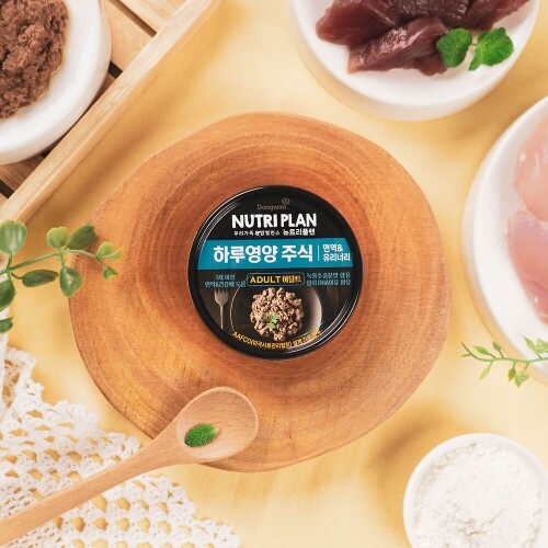 펫도매,[동원] 뉴트리플랜 하루영양 주식 어덜트(면역&유리너리) 85g 1BOX(24ea)