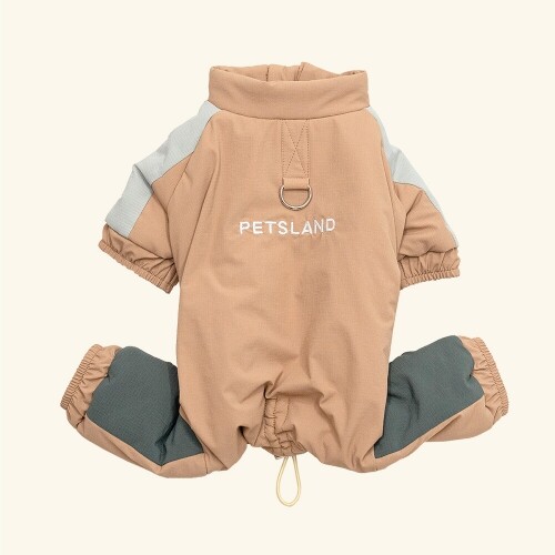 펫도매,펫츠랜드 트래블올인원패딩 카멜 S-2XL