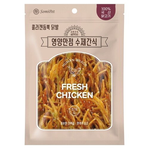 펫도매,[영양만점 수제간식] 콜라겐듬뿍 닭발 (370g)