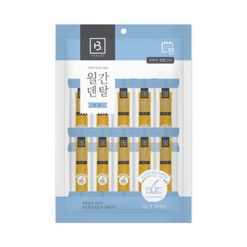 펫도매,브리더랩_월간덴탈 피부 (10g*30개입)(온라인가 11900원 준수)