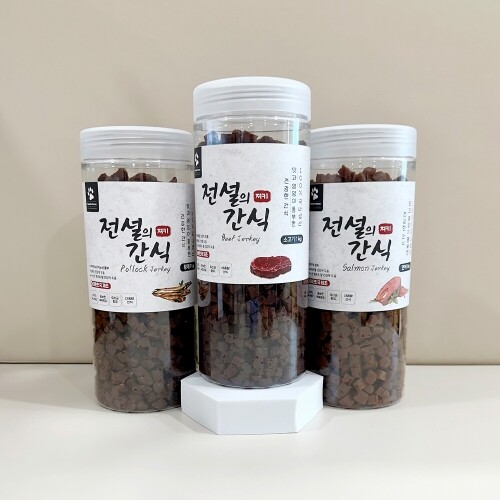 펫도매,[국내산통간식]전설의 간식 소프트져키 소고기1kg