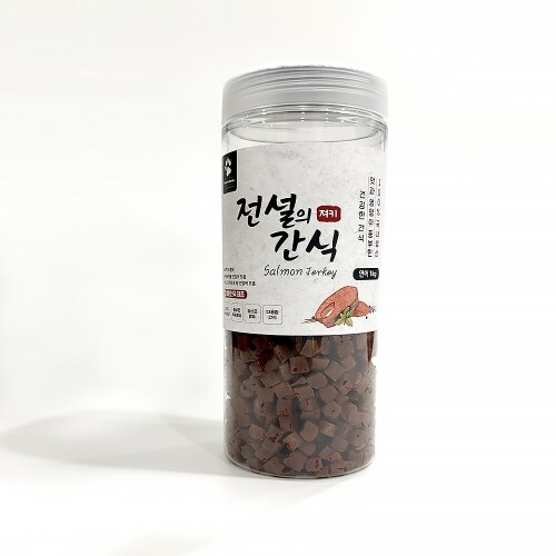 펫도매,[국내산통간식]전설의 간식 소프트져키 연어1kg