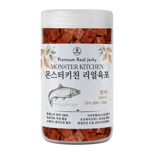 펫도매,몬스터 치킨 리얼육포 180g 4종